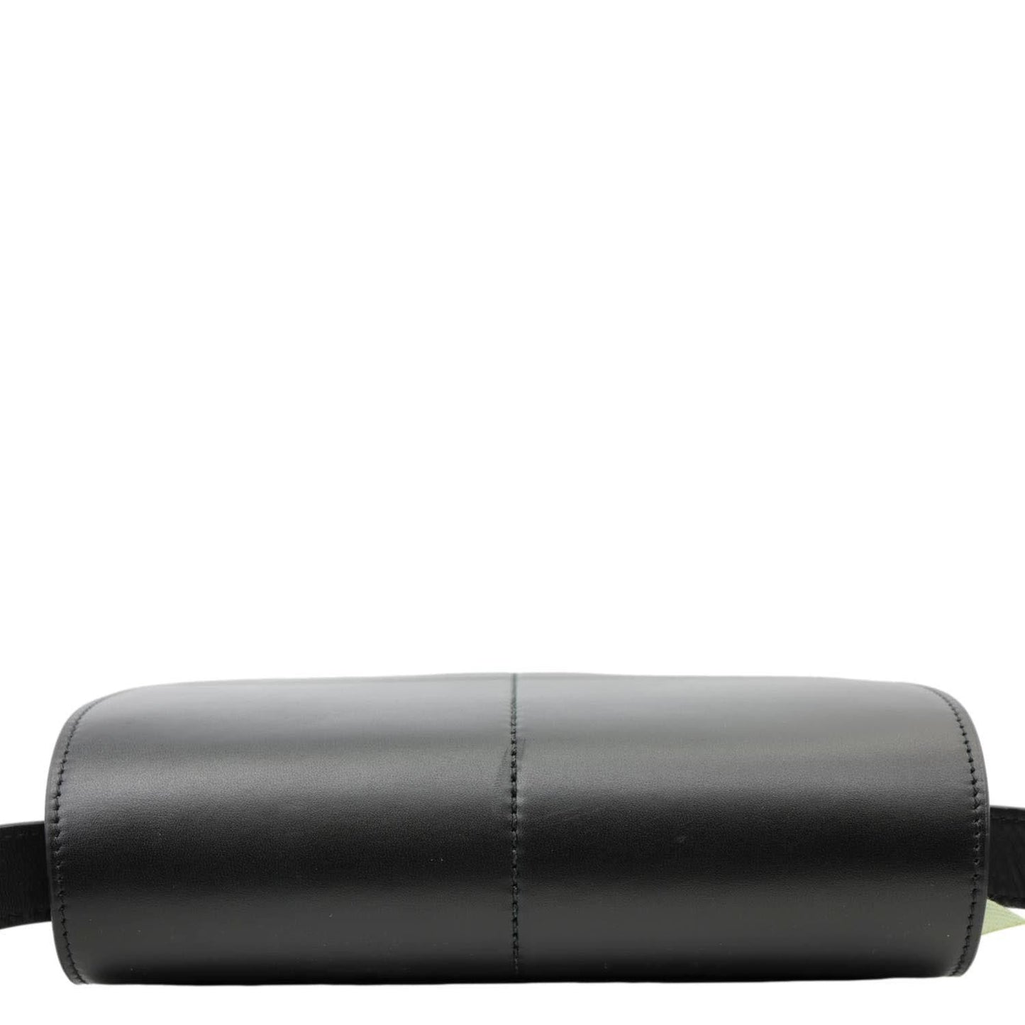BURBERRY Snip Smooth Calfskin Leather Shoulder Bag Black