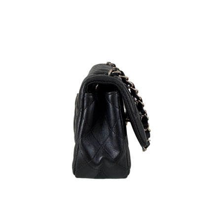Chanel Classic Flap Rectangular Mini Black Lambskin Leather Gold Hardware