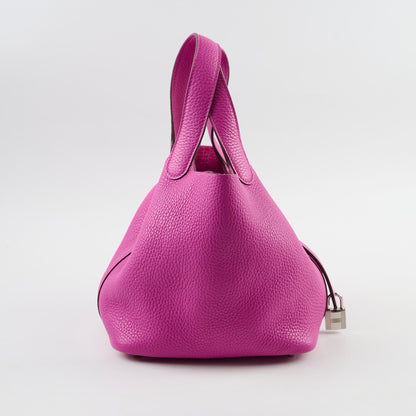 Hermes Picotin 18 Clemence Magnolia - Stamp C