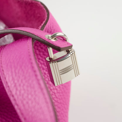 Hermes Picotin 18 Clemence Magnolia - Stamp C