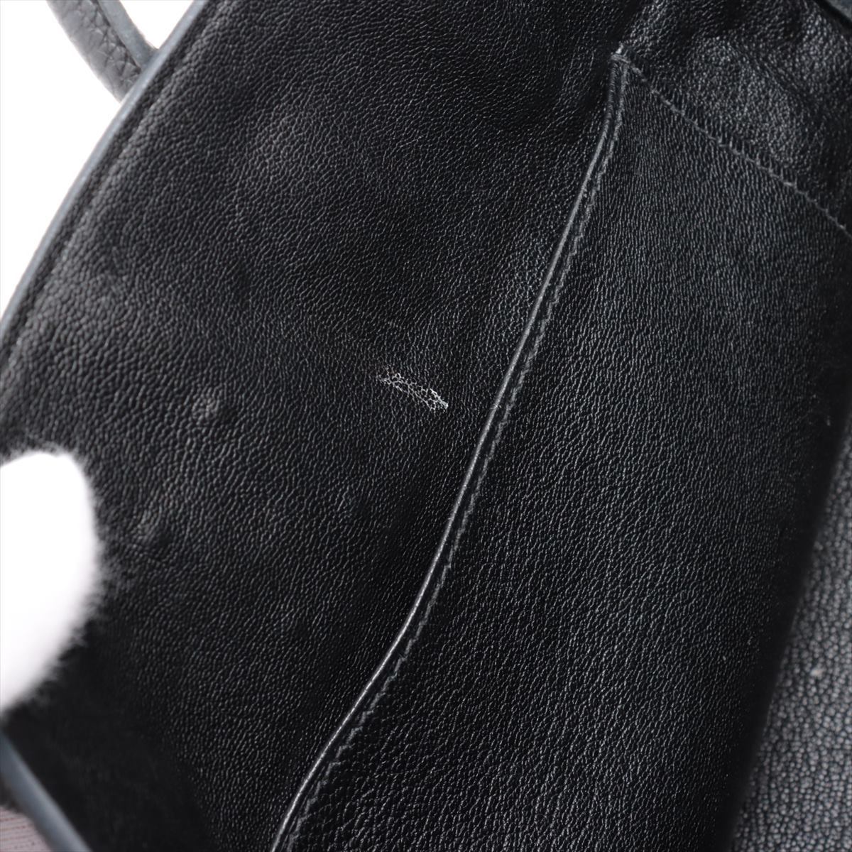 Hermes Birkin 30 Togo Black M Square Stamp