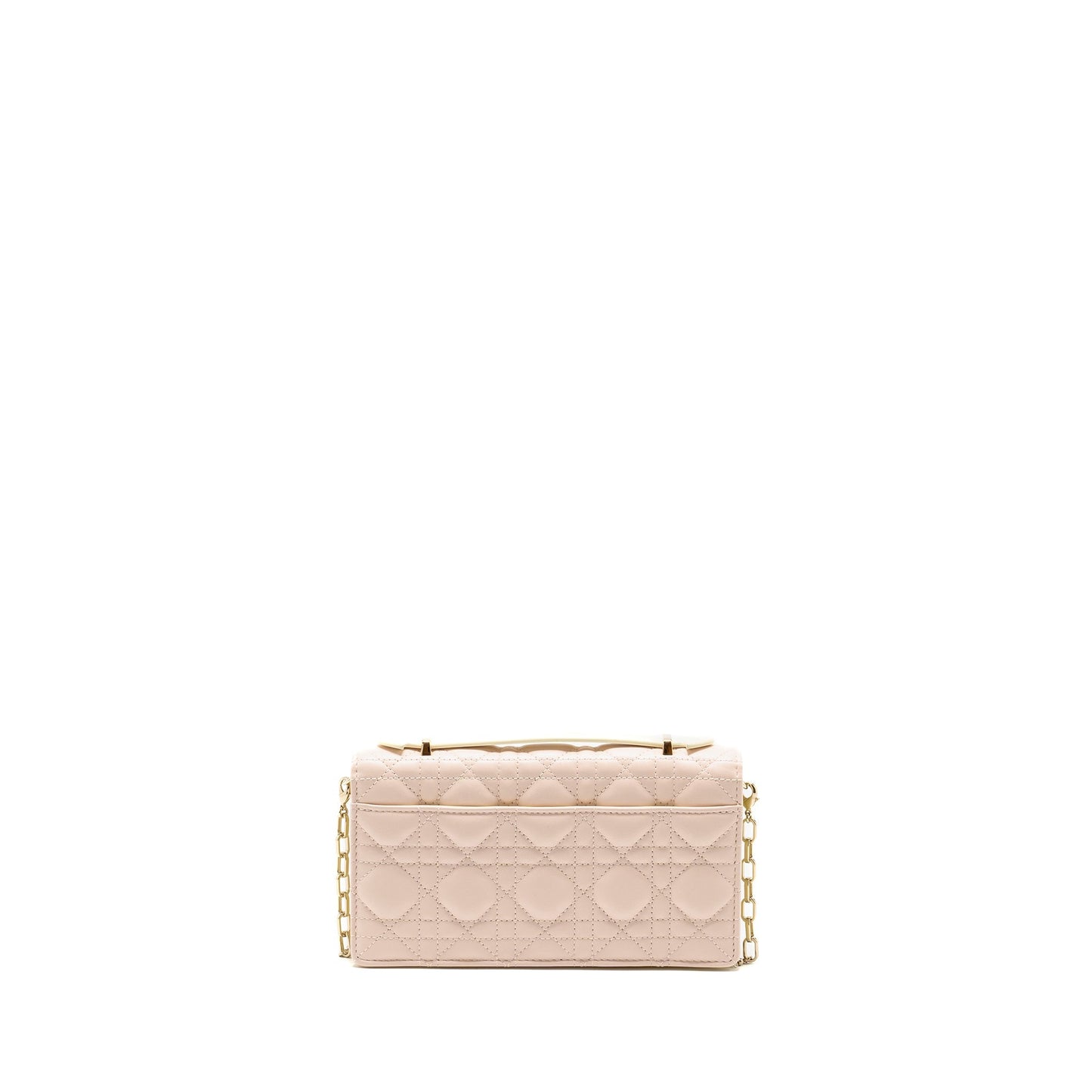 Dior My Dior Mini Purse Lambskin Light Pink/Light Yellow