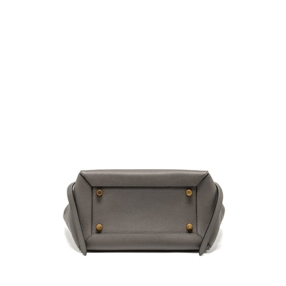 Celine Mini Belt Purse Calfskin Grey