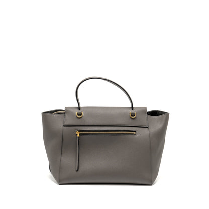 Celine Mini Belt Purse Calfskin Grey