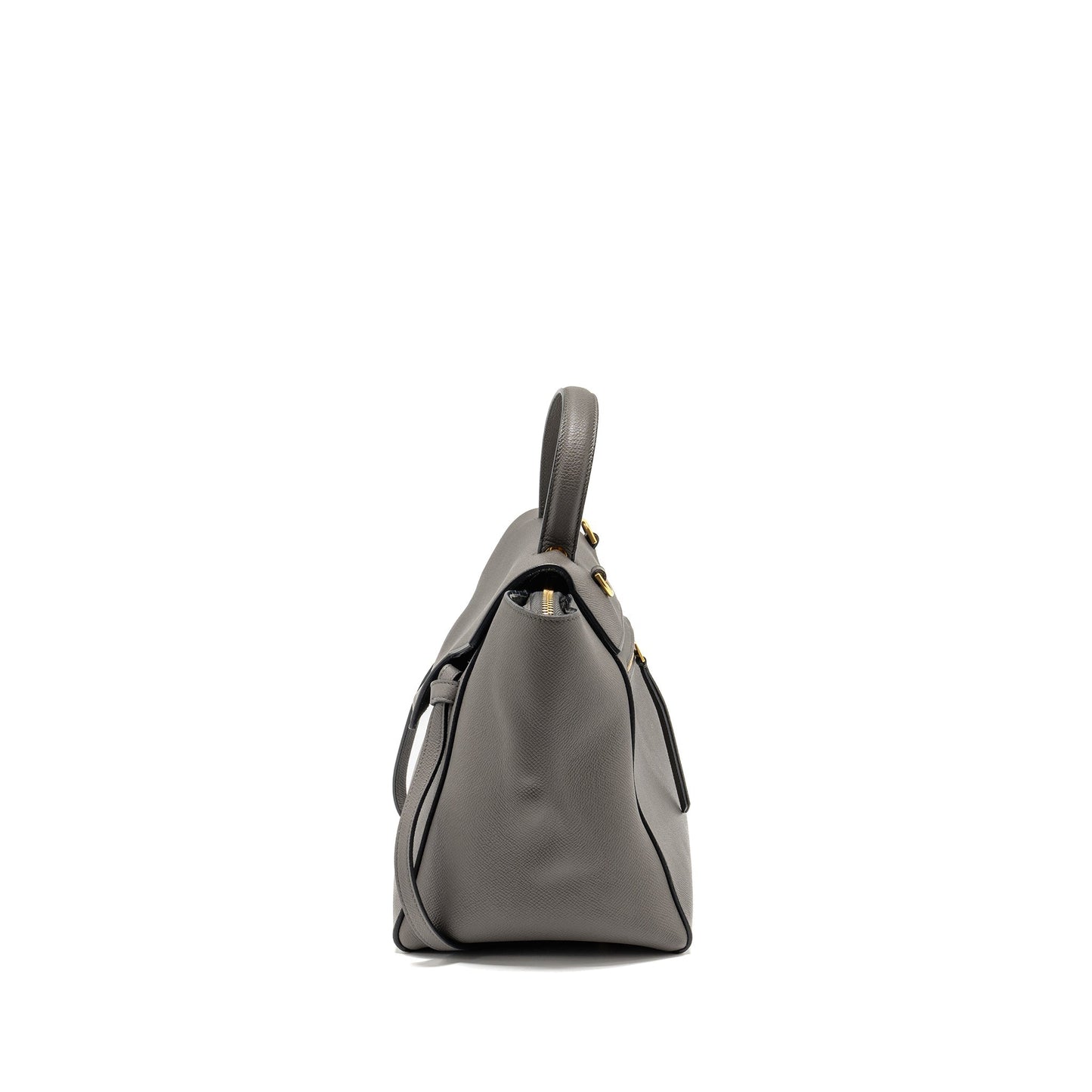 Celine Mini Belt Purse Calfskin Grey