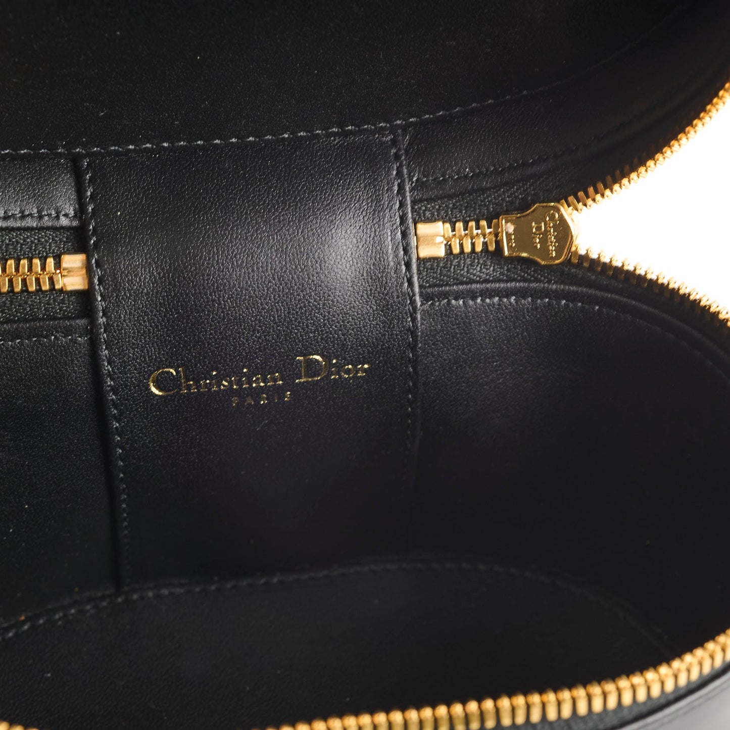 Dior Signature CD Vanity Case Black