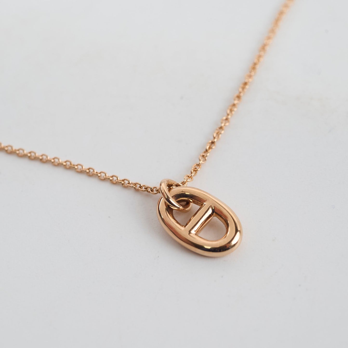 Hermes Farandole Pendant Small Model Rose Gold 2025