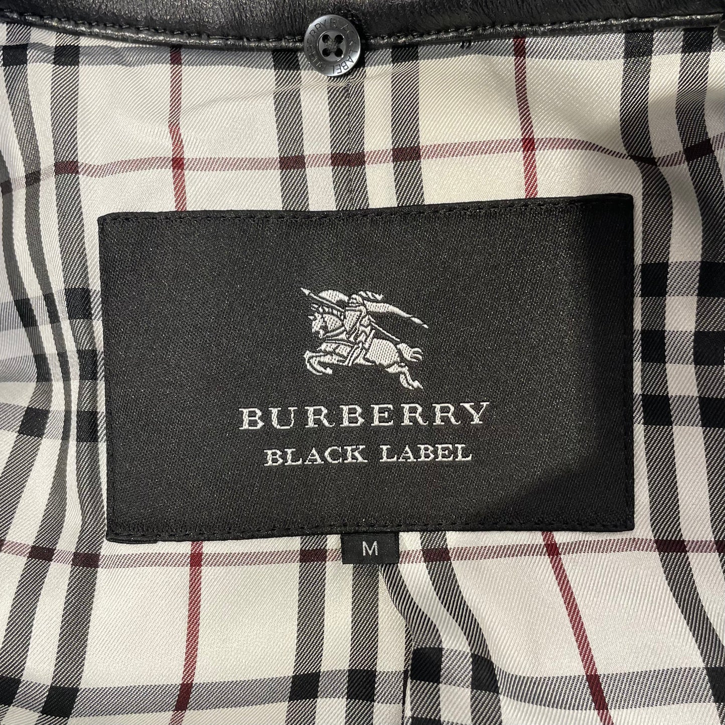 Luxury Burberry BLACK LABEL/Coat/M/BLK/Sheepskin/Plain