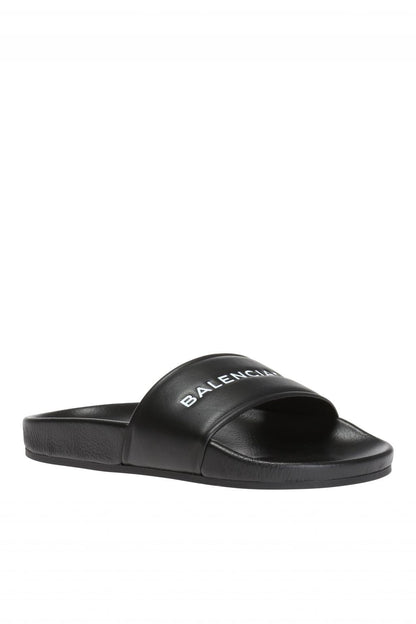 BALENCIAGA MEN'S POOL SLIDE SANDAL