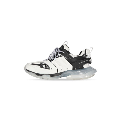 BALENCIAGA TRACK SNEAKER CLEAR SOLE IN WHITE