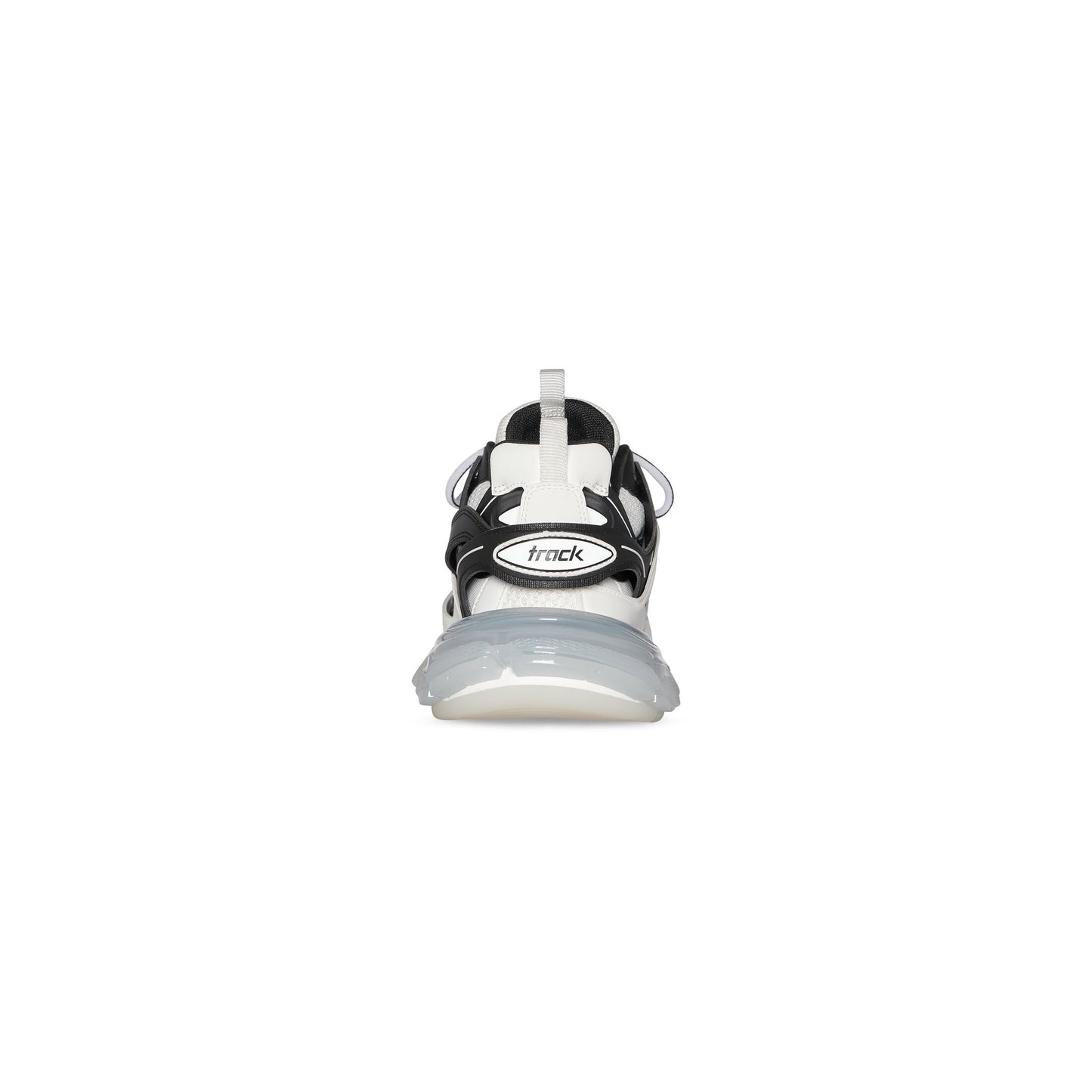 BALENCIAGA TRACK SNEAKER CLEAR SOLE IN WHITE
