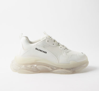 BALENCIAGA TRIPLE S CLEAR SOLE SNEAKERS