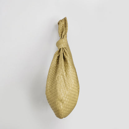 Bottega Veneta Jodie Maxi Lambskin Leather Beige Oats 70cm