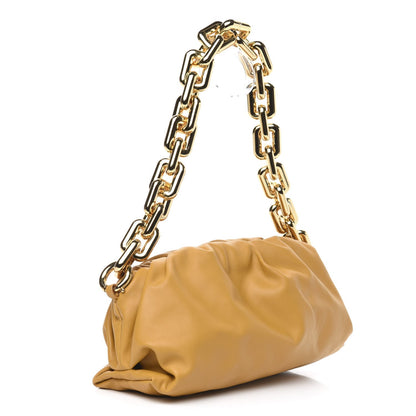 BOTTEGA VENETA CALFSKIN LEATHER THE CHAIN POUCH BAG
