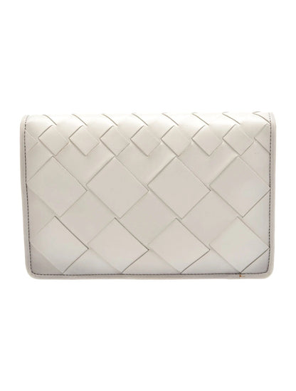 BOTTEGA VENETA NAPPA LEATHER INTRECCIATO MONTEBELLO CLUTCH BAG