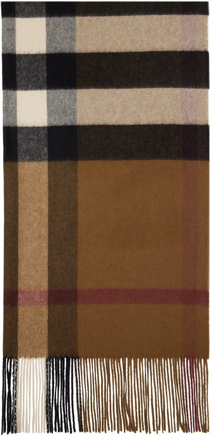 BURBERRY OVERSIZED CHECK SCARF