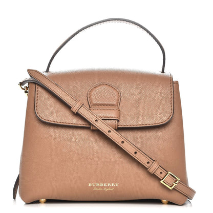 BURBERRY CAMBERLEY CALFSKIN LEATHER SATCHEL BAG