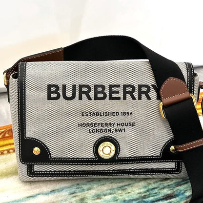BURBERRY HORSEFERRY NOTE SHOULDER BAG