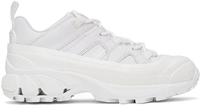 BURBERRY LEATHER ARTHUR SNEAKERS