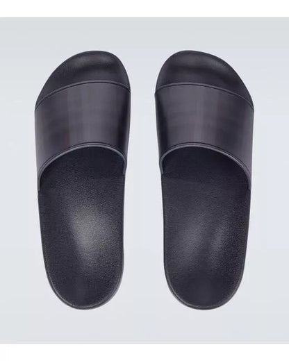 BURBERRY MEN'S FURLEY VINTAGE CHECK SLIDES