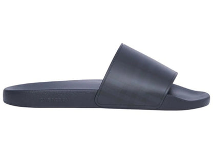 BURBERRY MEN'S FURLEY VINTAGE CHECK SLIDES