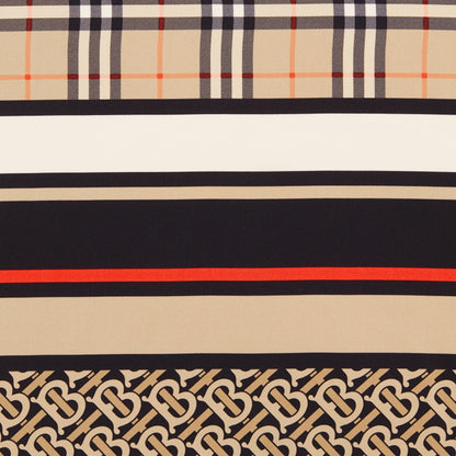 BURBERRY MONTAGE PRINT SILK SCARF