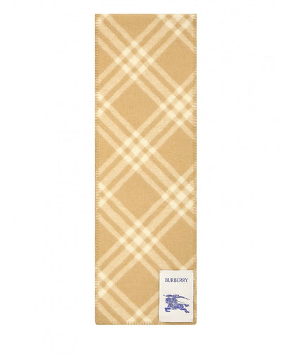 BURBERRY VINTAGE CHECK WOOL SCARF