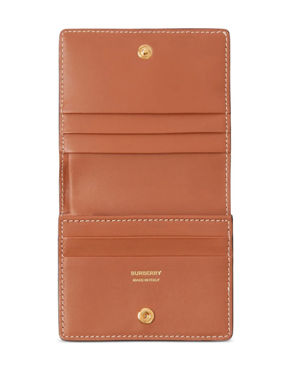 BURBERRY SMALL CHECK FOLDING WALLET