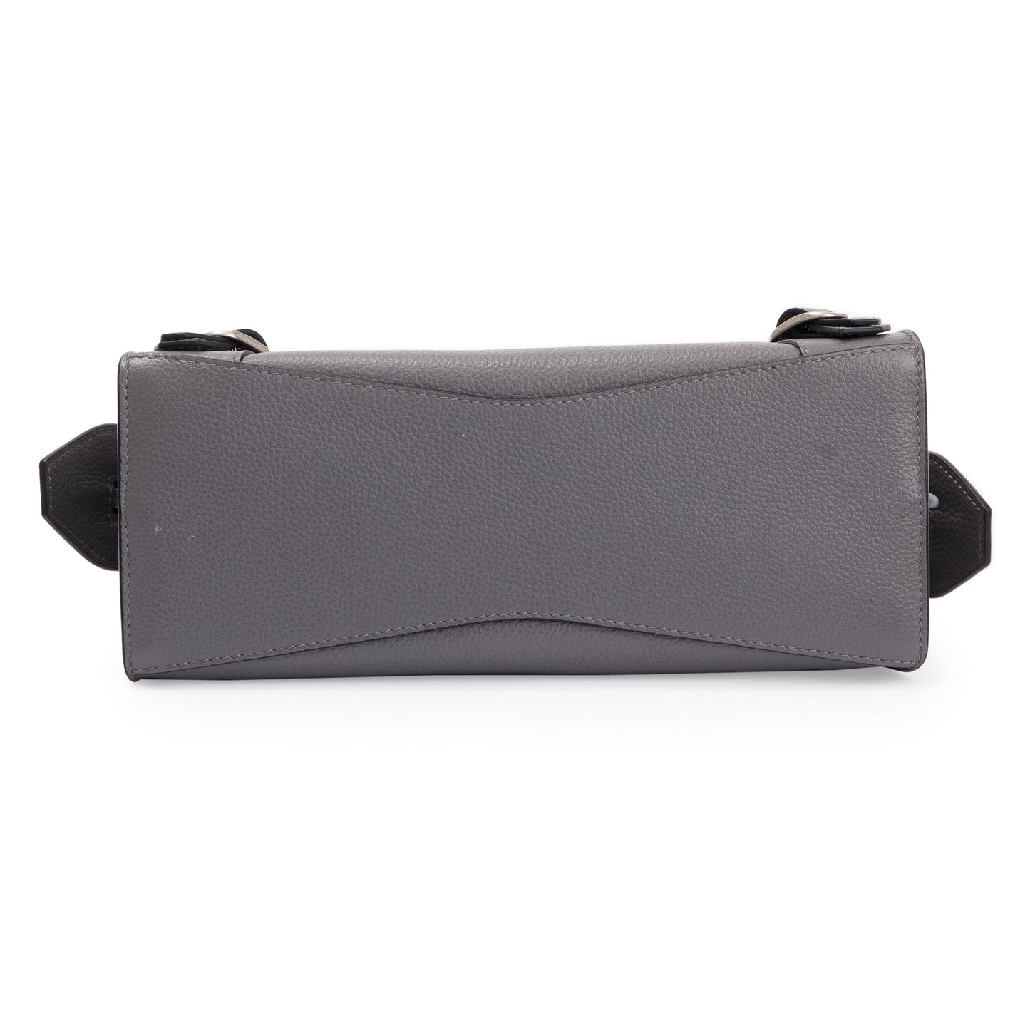 Balenciaga 2022 Grey Calfskin Leather Neo Classic XS City Bag