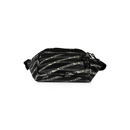 Balenciaga Allover Logo Explorer Belt Bag