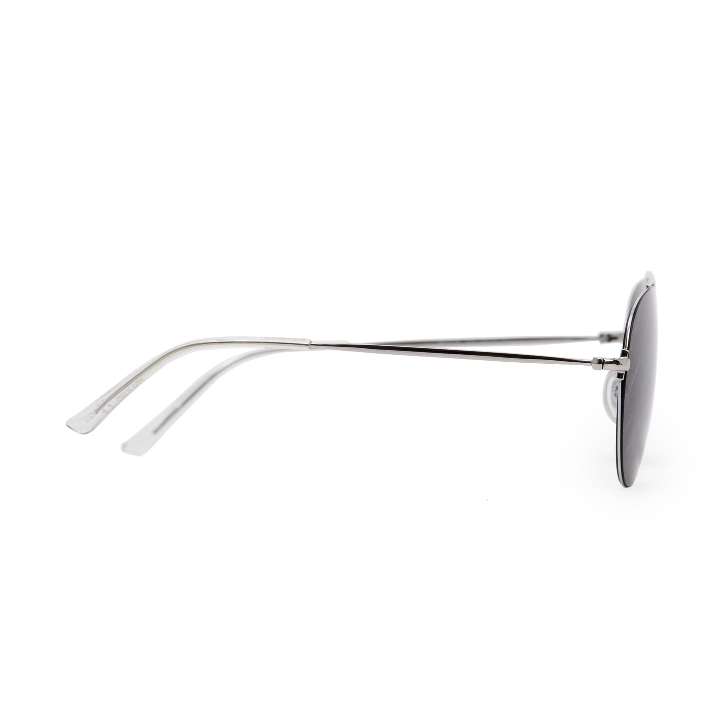 Balenciaga BB0013S Logo Aviator Tinted Sunglasses