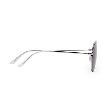 Balenciaga BB0013S Logo Aviator Tinted Sunglasses
