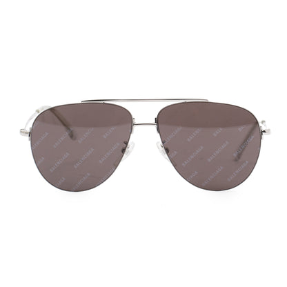 Balenciaga BB0013S Logo Aviator Tinted Sunglasses