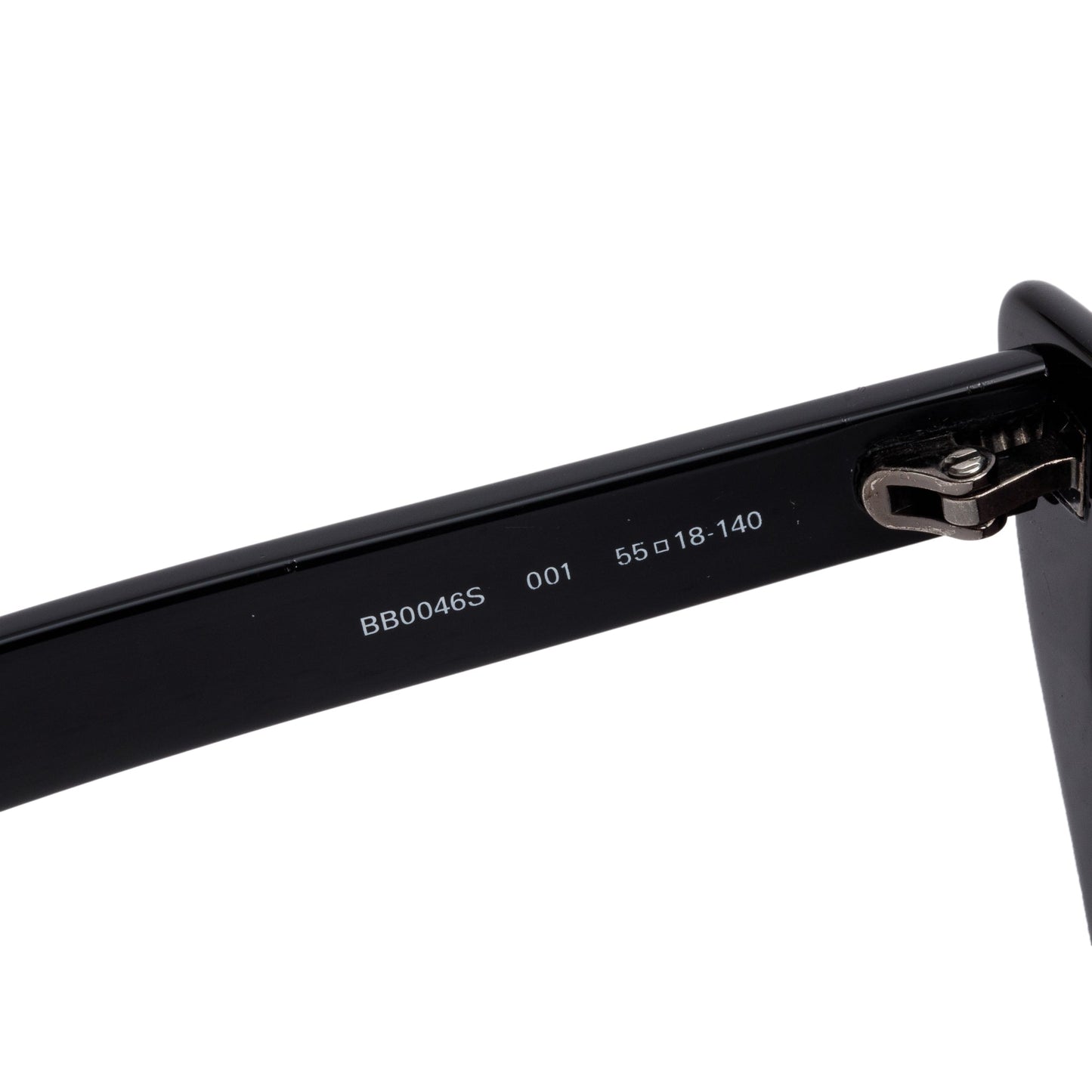 Balenciaga BB0046S Black Acetate Cat-Eye Sunglasses
