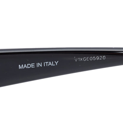 Balenciaga BB0080S Black Acetate BB Rectangular Shield Sunglasses