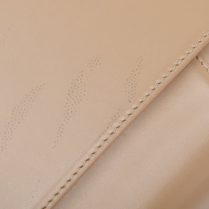 Balenciaga Beige Leather Small Hourglass Top Handle Bag