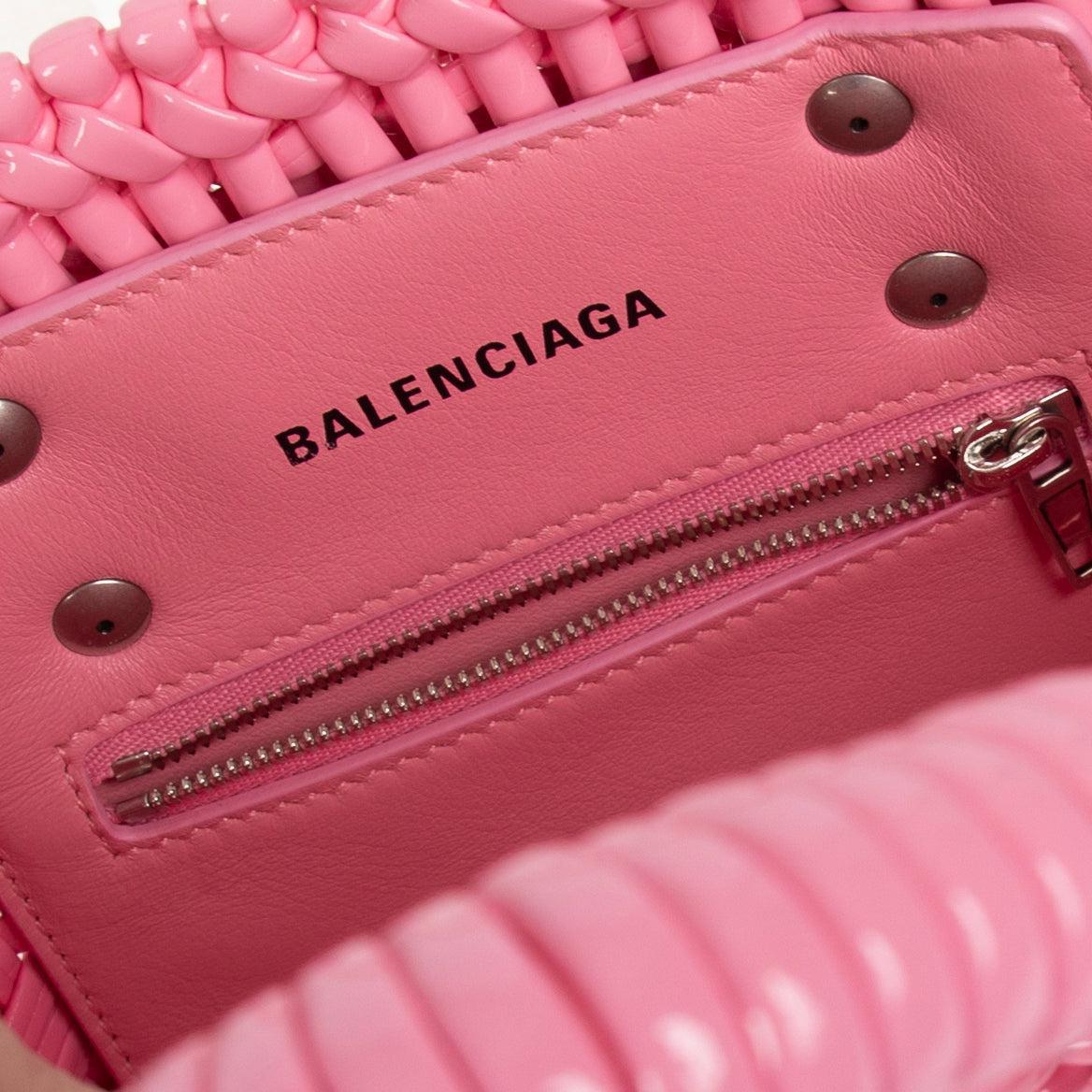 Balenciaga Bistro XXS Basket Handle Bag