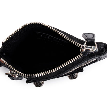 Balenciaga Black Arena Calfskin Leather Le Cagole XS Shoulder Bag