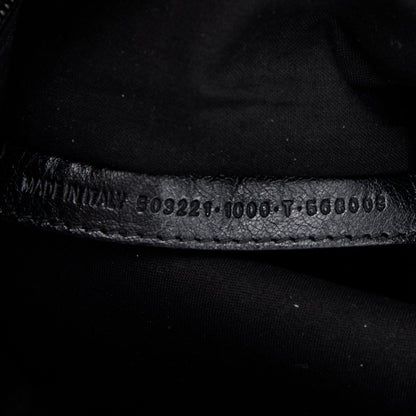Balenciaga Black Arena Lambskin Leather Explorer Backpack