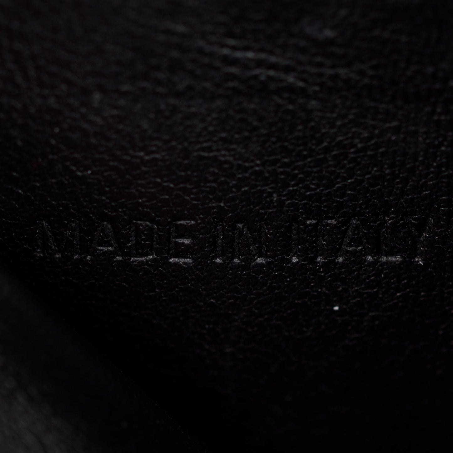 Balenciaga Black Calfskin Leather B. Wallet on Chain