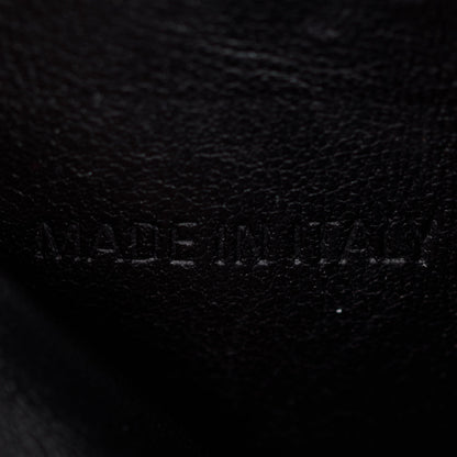 Balenciaga Black Calfskin Leather B. Wallet on Chain