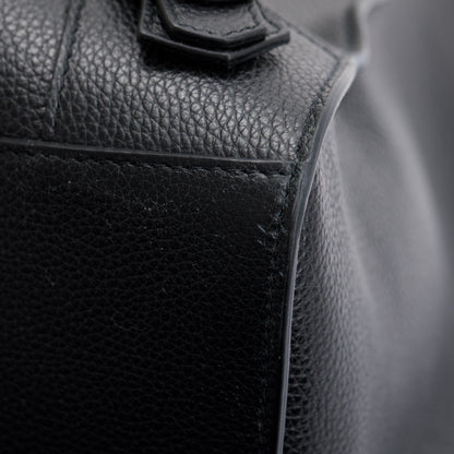Balenciaga Black Calfskin Leather Large Neo Classic City Duffle Bag