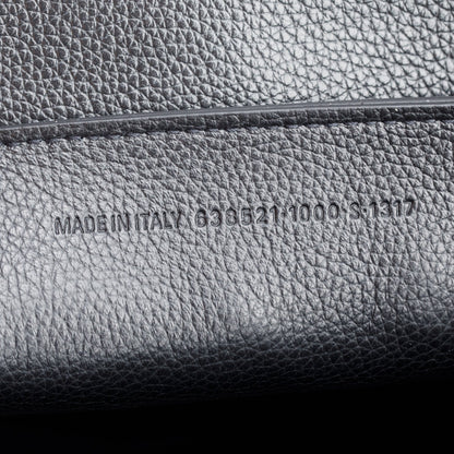 Balenciaga Black Calfskin Leather Small Neo Classic Top Handle Bag
