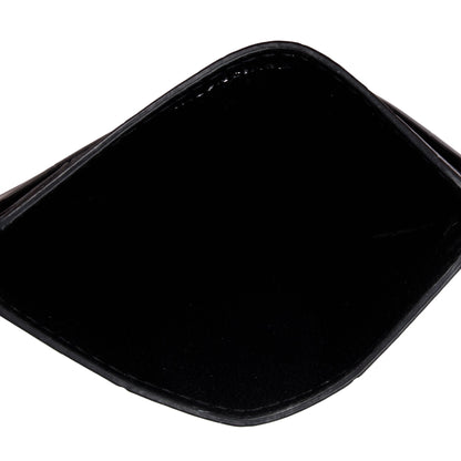 Balenciaga Black Croc-Embossed Leather BB Card Case