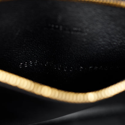 Balenciaga Black Croc-Embossed Leather Small Hourglass Top Handle Bag