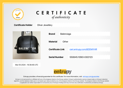 Balenciaga Black Grained Calfskin Leather Ville S Top Handle Bag