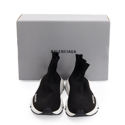 Balenciaga Black Knit Speed LT Trainer Sock Sneaker, Size 37