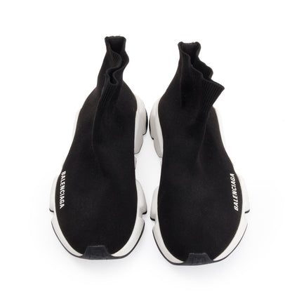 Balenciaga Black Knit Speed LT Trainer Sock Sneaker, Size 37