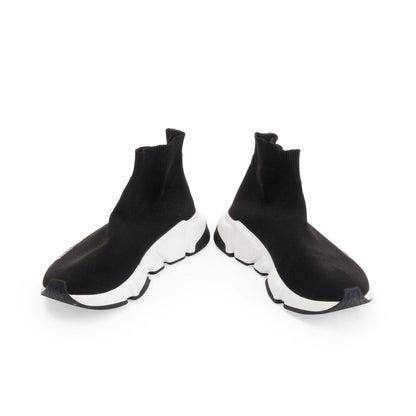 Balenciaga Black Knit Speed LT Trainer Sock Sneaker, Size 37