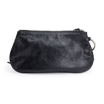 Balenciaga Black Leather Mini Le Cagole Multi Pouch